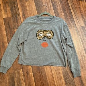 Anthropologie Grey Long Sleeve Kendra Dandy